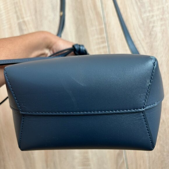 Mansur Gavriel Mini Mini Bucket Bag in Blue - Picture 6 of 9